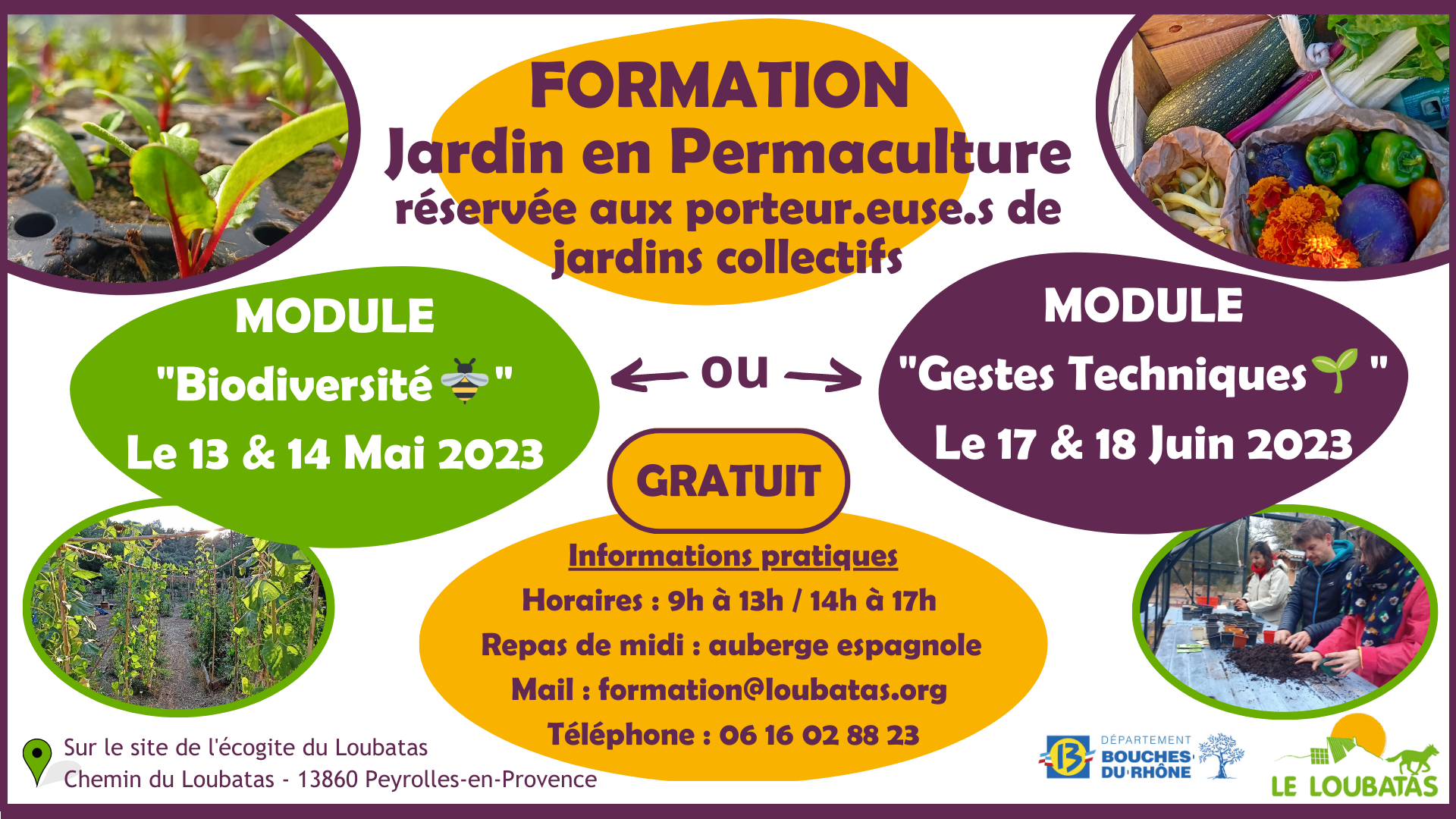 Formation CD13 Jardin