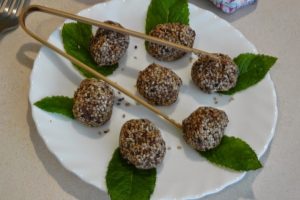 Boulettes humous-haricots rouges